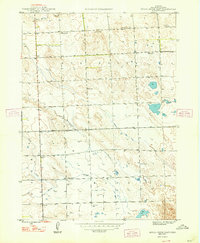 Berea Creek East 1948 topographic map thumbnail