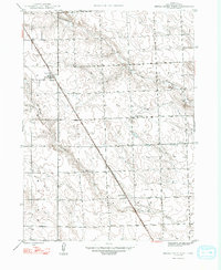 Berea Creek West 1948 topographic map thumbnail
