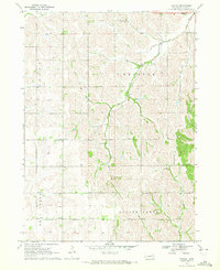 Bertha 1970 topographic map thumbnail