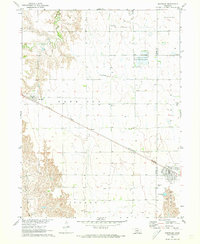 Bertrand 1971 topographic map thumbnail