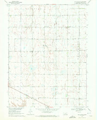 Bertrand SE 1970 topographic map thumbnail