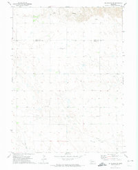 Big Springs NW 1971 topographic map thumbnail