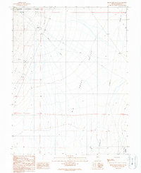 Birch Creek Ranch 1989 topographic map thumbnail