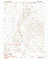 Bird Spring 1989 topographic map thumbnail