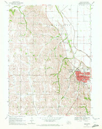 Blair 1970 topographic map thumbnail