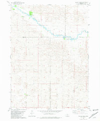 Boiling Spring 1981 topographic map thumbnail