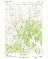 Bordeaux 1969 topographic map thumbnail