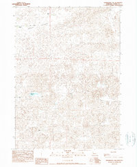 Bornemann Lake 1990 topographic map thumbnail