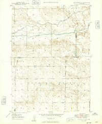 Box Butte NE 1949 topographic map thumbnail