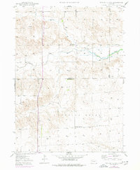 Box Butte NW 1947 topographic map thumbnail