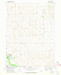 Brady 1970 topographic map thumbnail