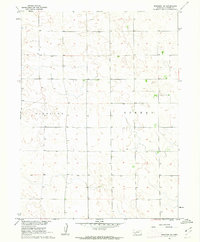 Brandon NE 1961 topographic map thumbnail