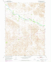 Brewster NW 1952 topographic map thumbnail