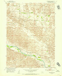 Brewster SE 1952 topographic map thumbnail