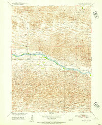 Brewster SW 1952 topographic map thumbnail