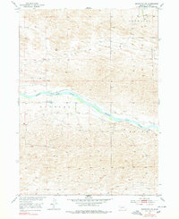 Brewster SW 1952 topographic map thumbnail