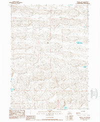 Bristol Lake 1989 topographic map thumbnail