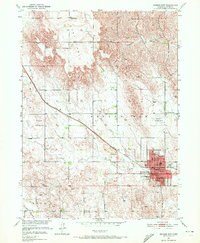 Broken Bow 1951 topographic map thumbnail