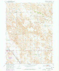 Broken Bow NE 1951 topographic map thumbnail