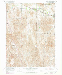 Broken Bow SE 1951 topographic map thumbnail