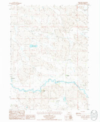 Brownlee 1985 topographic map thumbnail