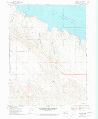 Brule NE 1971 topographic map thumbnail