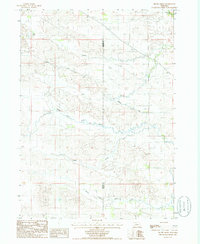 Brush Creek 1985 topographic map thumbnail