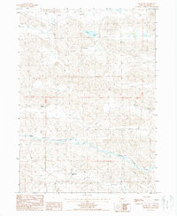 Brush Hill 1987 topographic map thumbnail