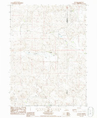 Bucktail 1985 topographic map thumbnail