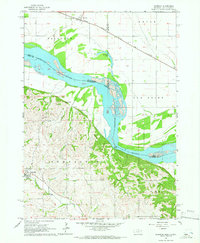 Burbank 1964 topographic map thumbnail