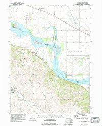 Burbank topographic map thumbnail
