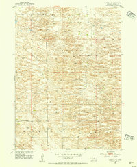 Burwell NE 1952 topographic map thumbnail