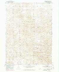 Burwell NE 1952 topographic map thumbnail