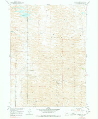 Burwell NW 1952 topographic map thumbnail