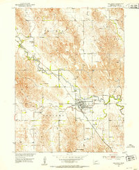 Callaway 1951 topographic map thumbnail