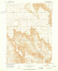 Callaway NW 1951 topographic map thumbnail