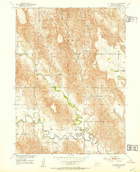 Callaway SE 1951 topographic map thumbnail