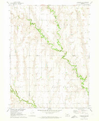 Cambridge NE 1970 topographic map thumbnail