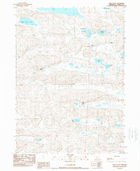 Camp Valley 1989 topographic map thumbnail
