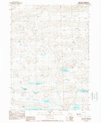 Card Lake 1989 topographic map thumbnail