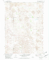 Carson Lake 1981 topographic map thumbnail