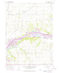 Cedar Creek 1956 topographic map thumbnail