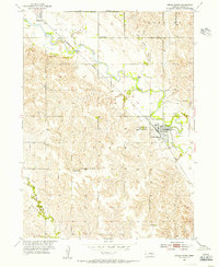 Cedar Rapids 1954 topographic map thumbnail