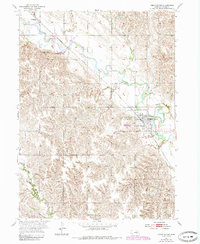Cedar Rapids 1954 topographic map thumbnail