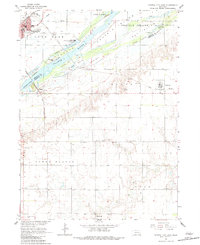 Central City East 1962 topographic map thumbnail
