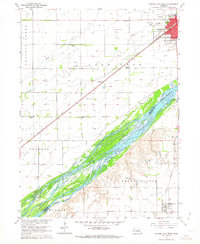 Central City West 1962 topographic map thumbnail