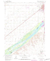 Central City West 1962 topographic map thumbnail