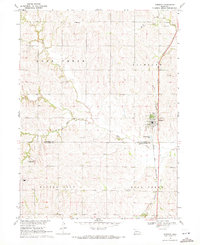 Ceresco 1969 topographic map thumbnail