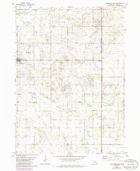 Chambers East 1981 topographic map thumbnail