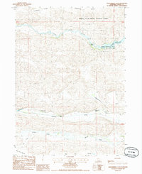 Chesterfield Flats 1985 topographic map thumbnail